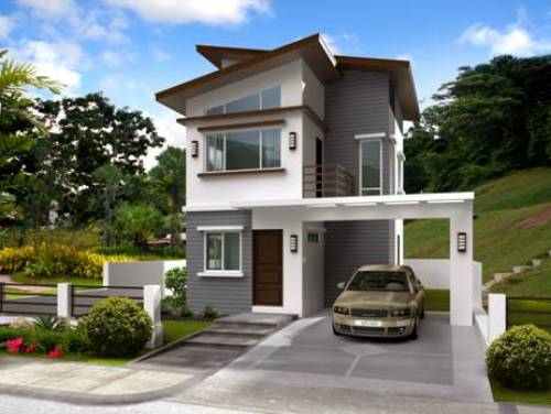 5 Contoh Model Rumah Minimalis 2 Lantai di Tepi Bukit