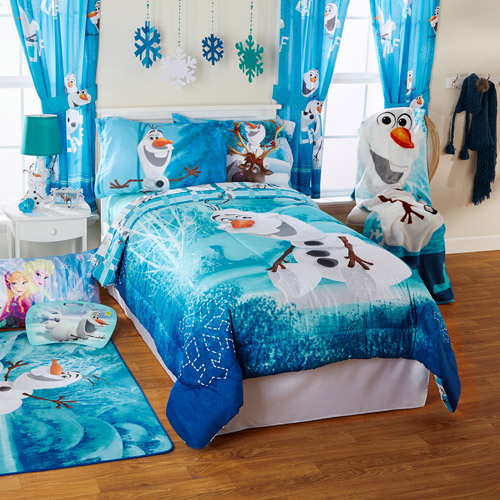 Dekorasi kamar anak perempuan dengan tema Frozen