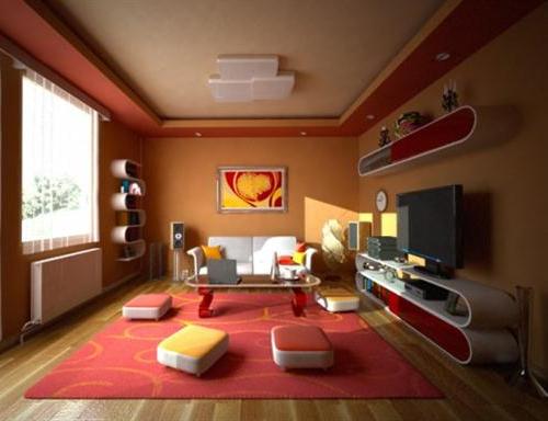 Furniture ruang tamu unik bergaya  Jepang -  Starlightdreamer