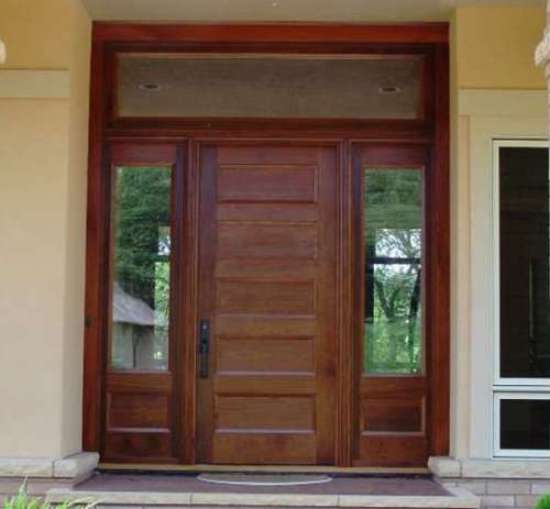 Gambar kusen dan pintu minimalis kayu untuk rumah vintage