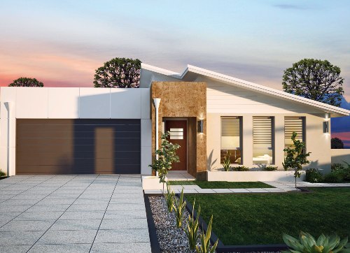 atap rumah minimalis modern model datar dan miring