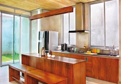 desain dapur untuk rumah minimalis dengan cahaya alami