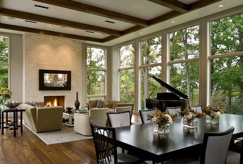 desain rumah minimalis type 36 dengan interior natural